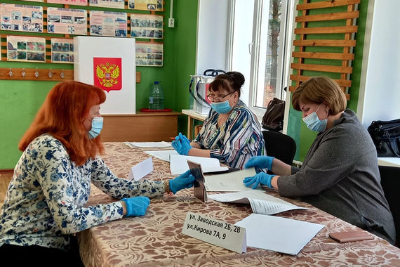 В пяти районах области прошли выборы