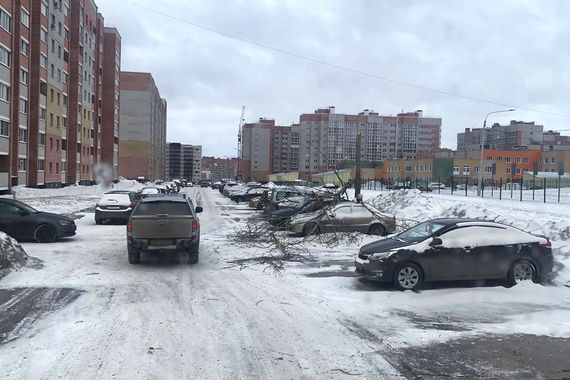 Атлантический циклон оставил районы без света 
