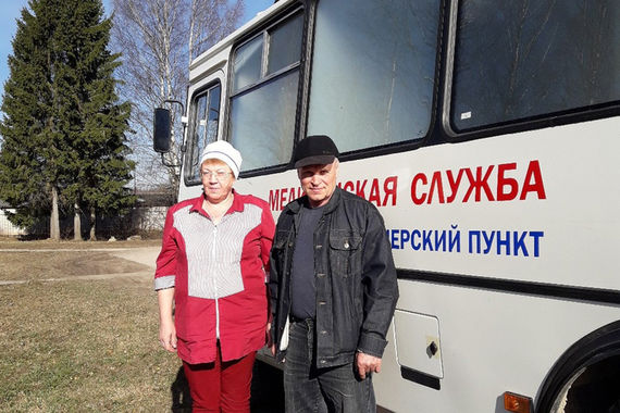 В мобильных ФАПах побывали более трех тысяч пациентов