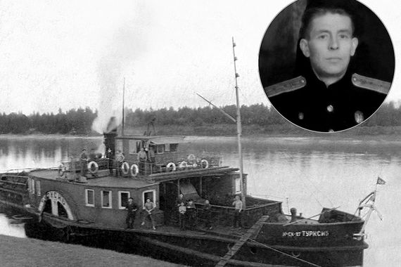 Лучшие капитаны Сухонского речного пароходства
