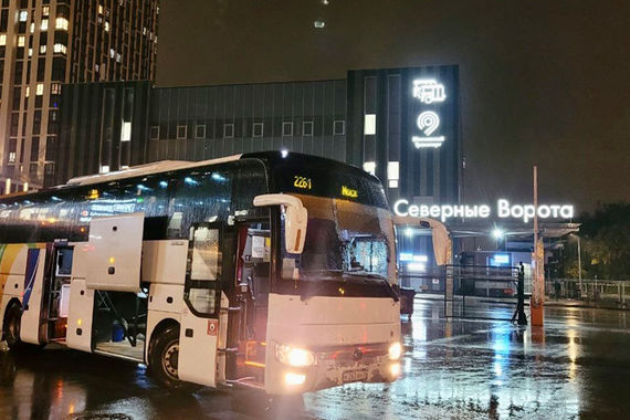 Регулярный автобусный рейс Череповец-Вологда-Москва