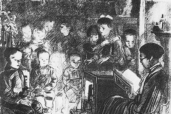 Алексей Пахомов иллюстрировал книги, вошедшие в золотой фонд литературы